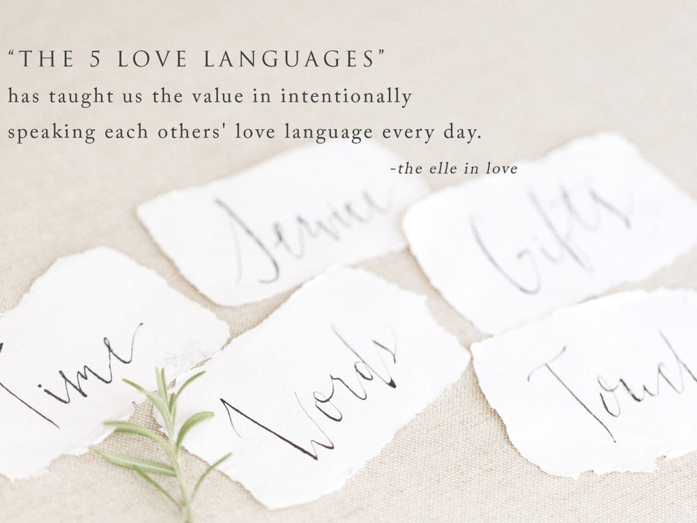 the 5 love languages - a giveaway